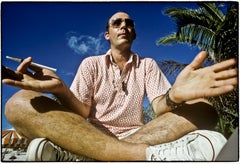 Hunter S Thompson in Mexico by Al Satterwhite