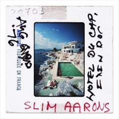 Eden-Roc Pool, Retro Color Slide Print by Slim Aarons
