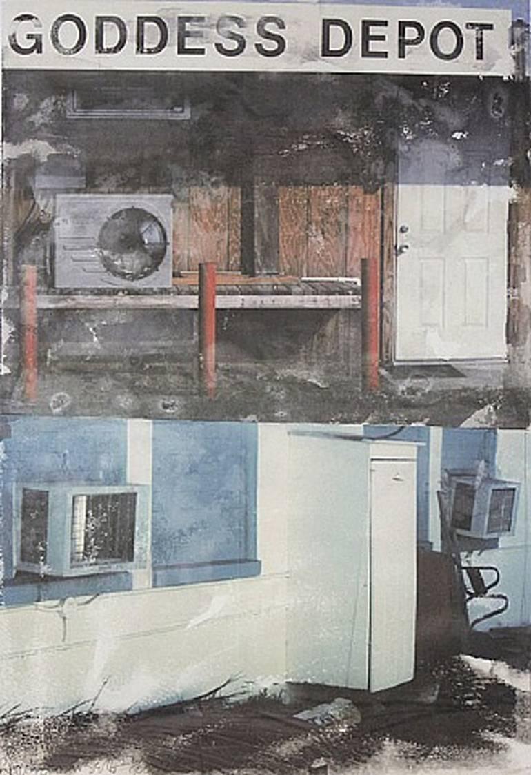 Robert Rauschenberg Figurative Print - In Transit, from Doctors of the World