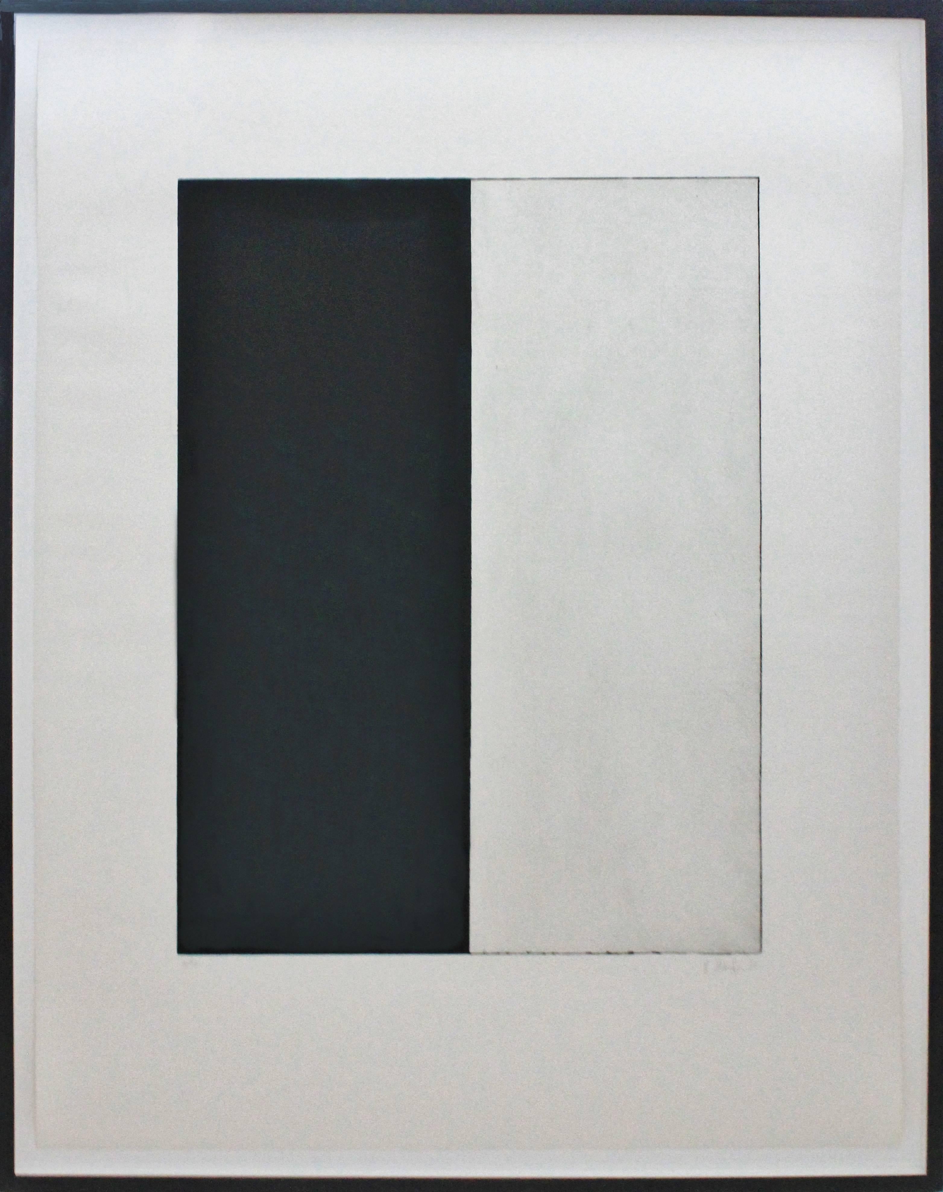 Untitled from a Portfolio of Five Plates - Print by Brice Marden