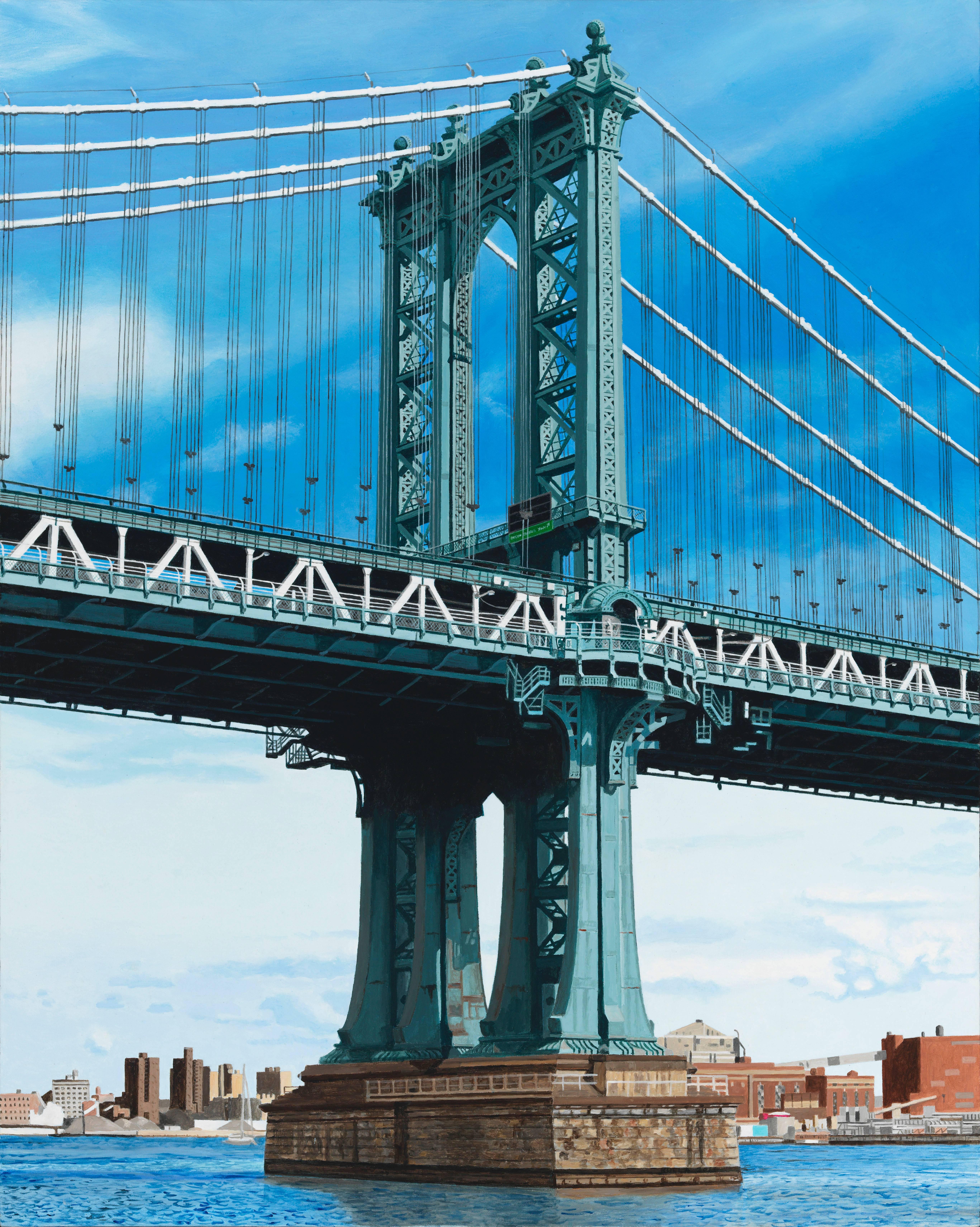 Landscape Painting de Roland Kulla - Manhattan II