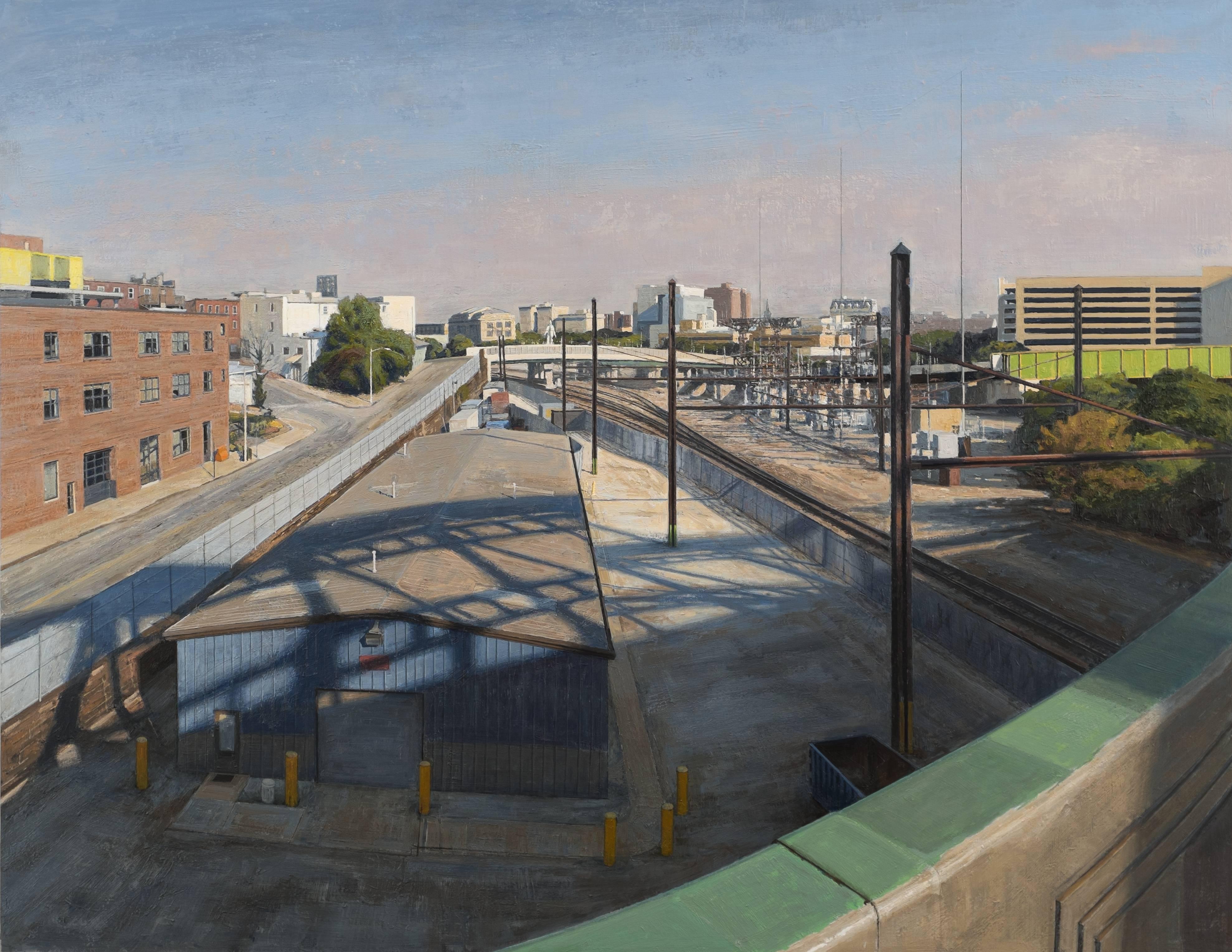 Penn Station - Painting by Bennett Vadnais