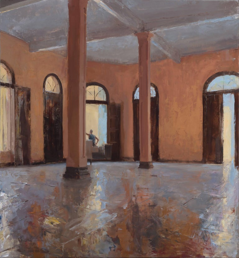kenny harris Interior Painting - Loncheria, Framed