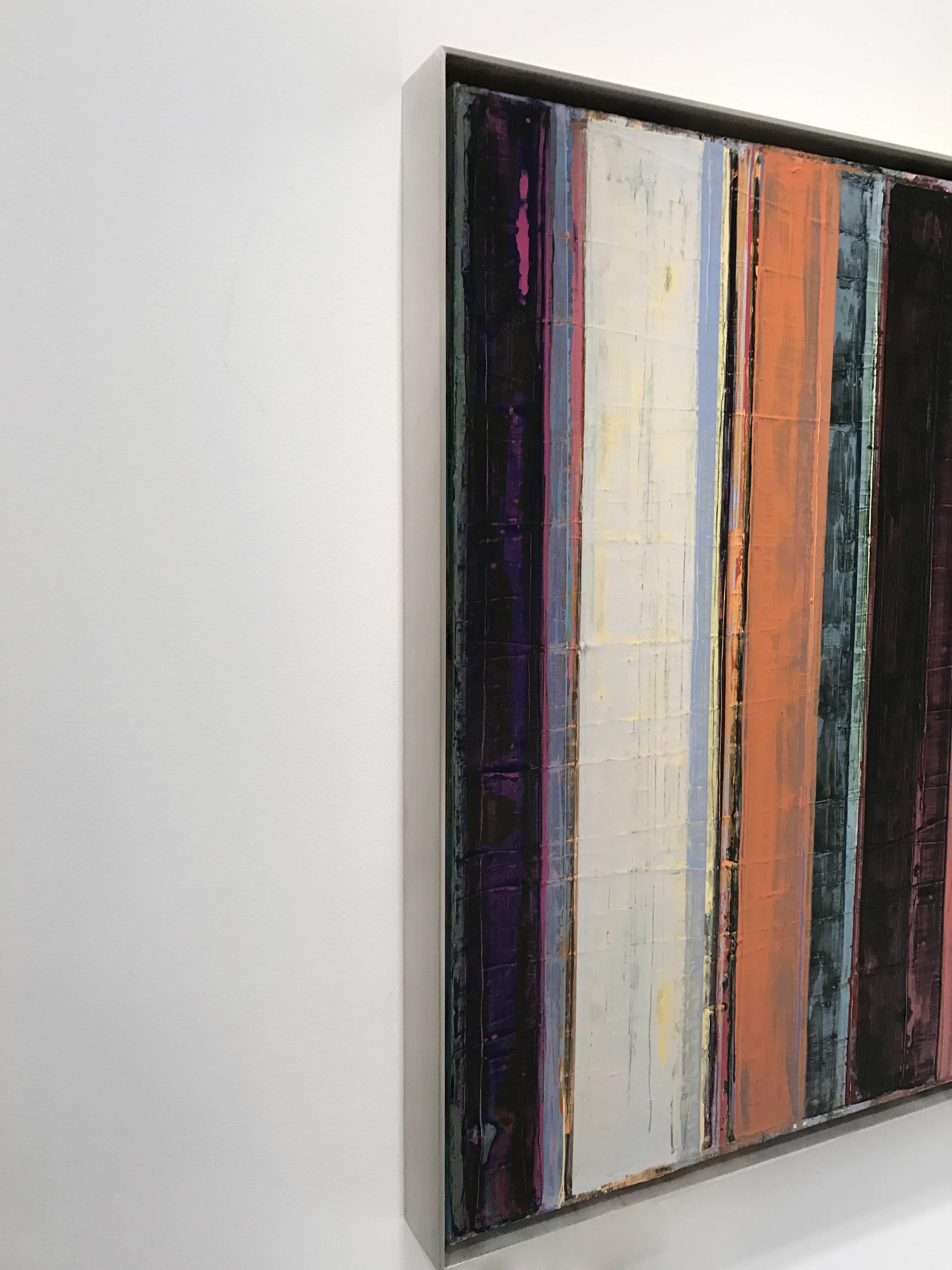 STRMB, con cornice - Painting Astratto di Richard Orient