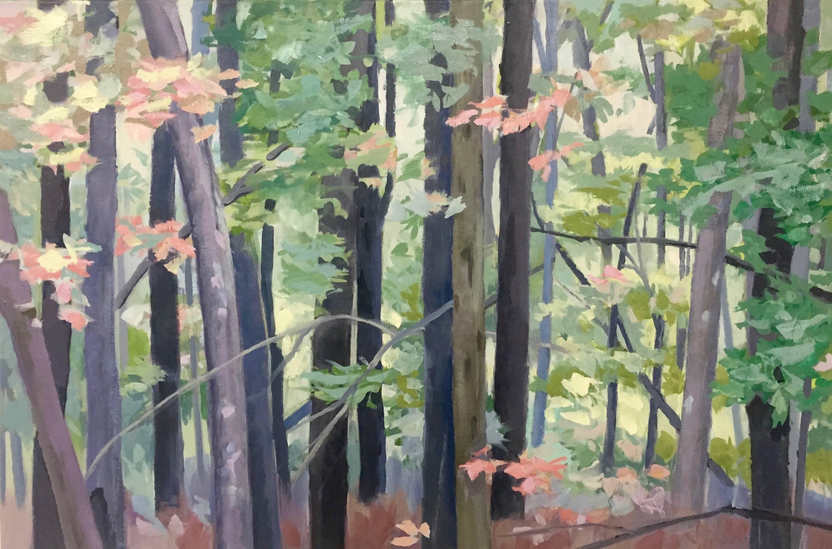 Landscape Painting de Richard Orient - Knotta Road Glen 1, Enmarcado