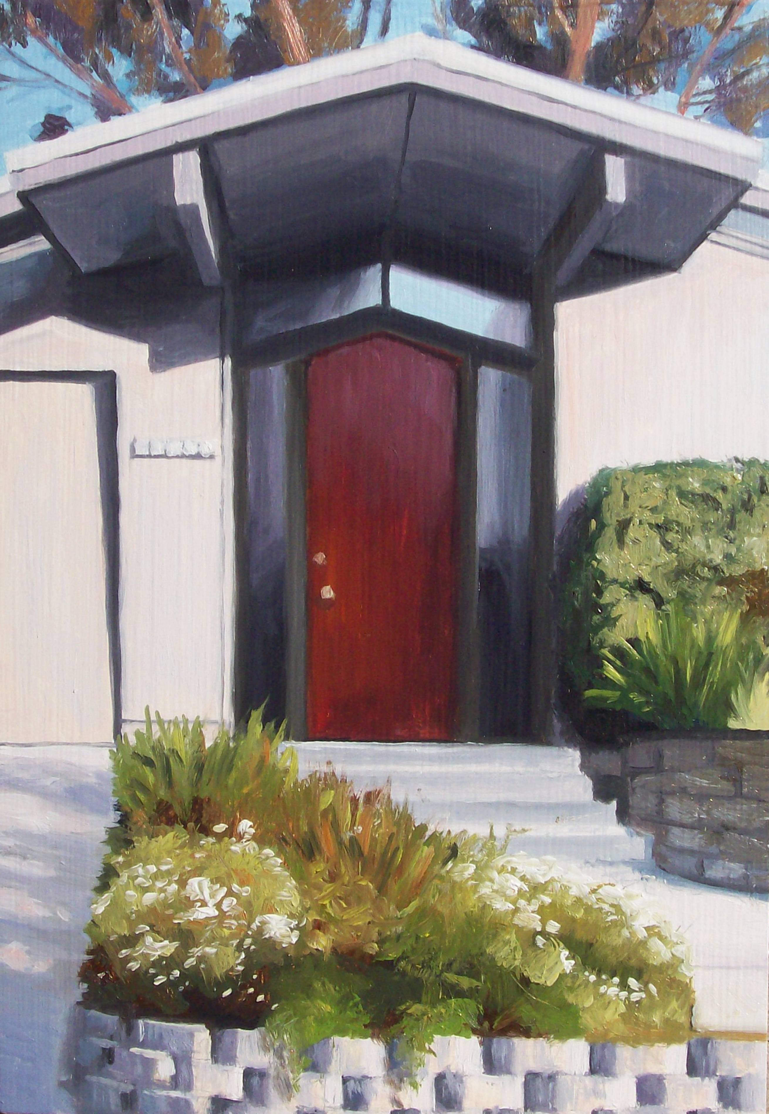 Danny Heller Landscape Painting - Eichler Door #13