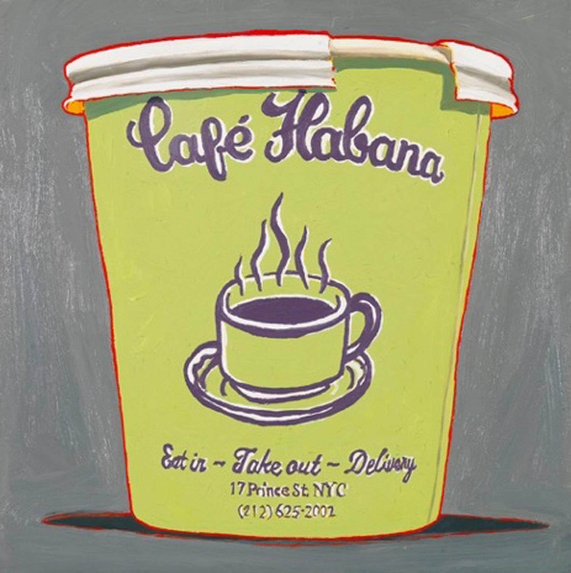Susan Jane Belton Still-Life Painting - Cafe Habana