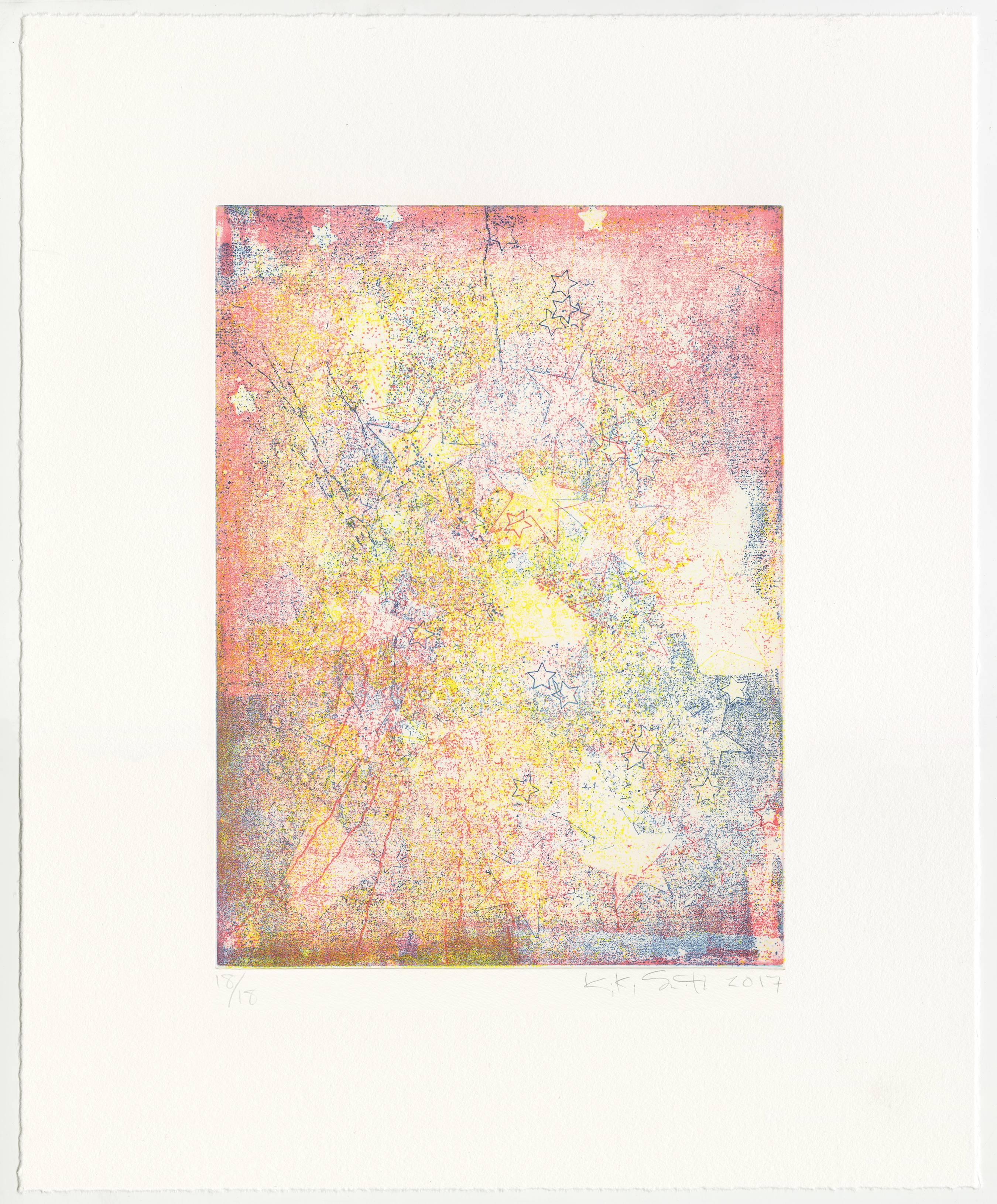 Kiki Smith Abstract Print - Sun