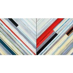 Weaving 1423 (Chevron) (Diptych) 4