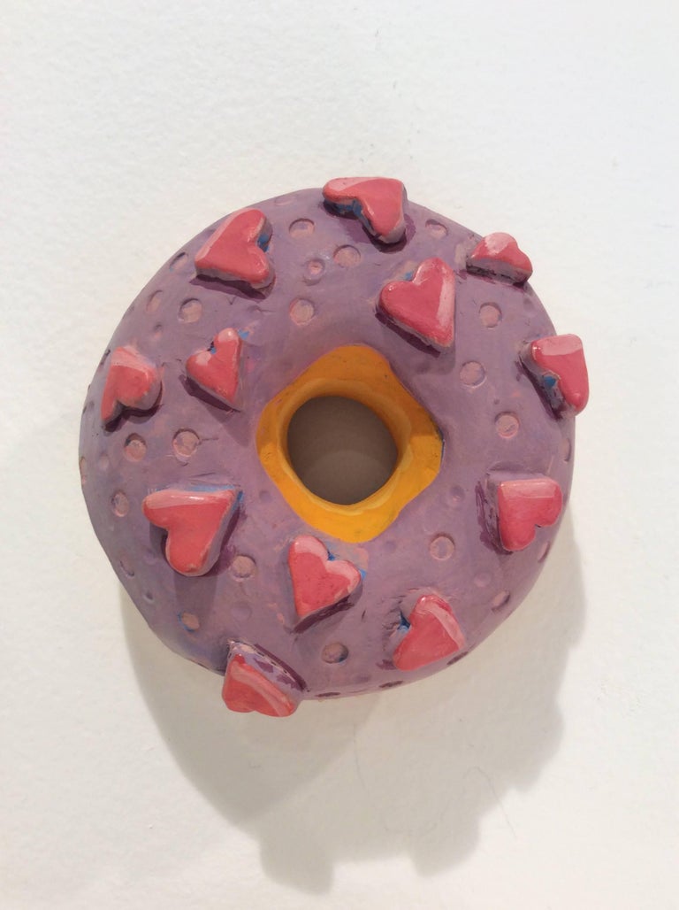 Barbara Fiore 21H, ceramic donut For Sale at 1stDibs