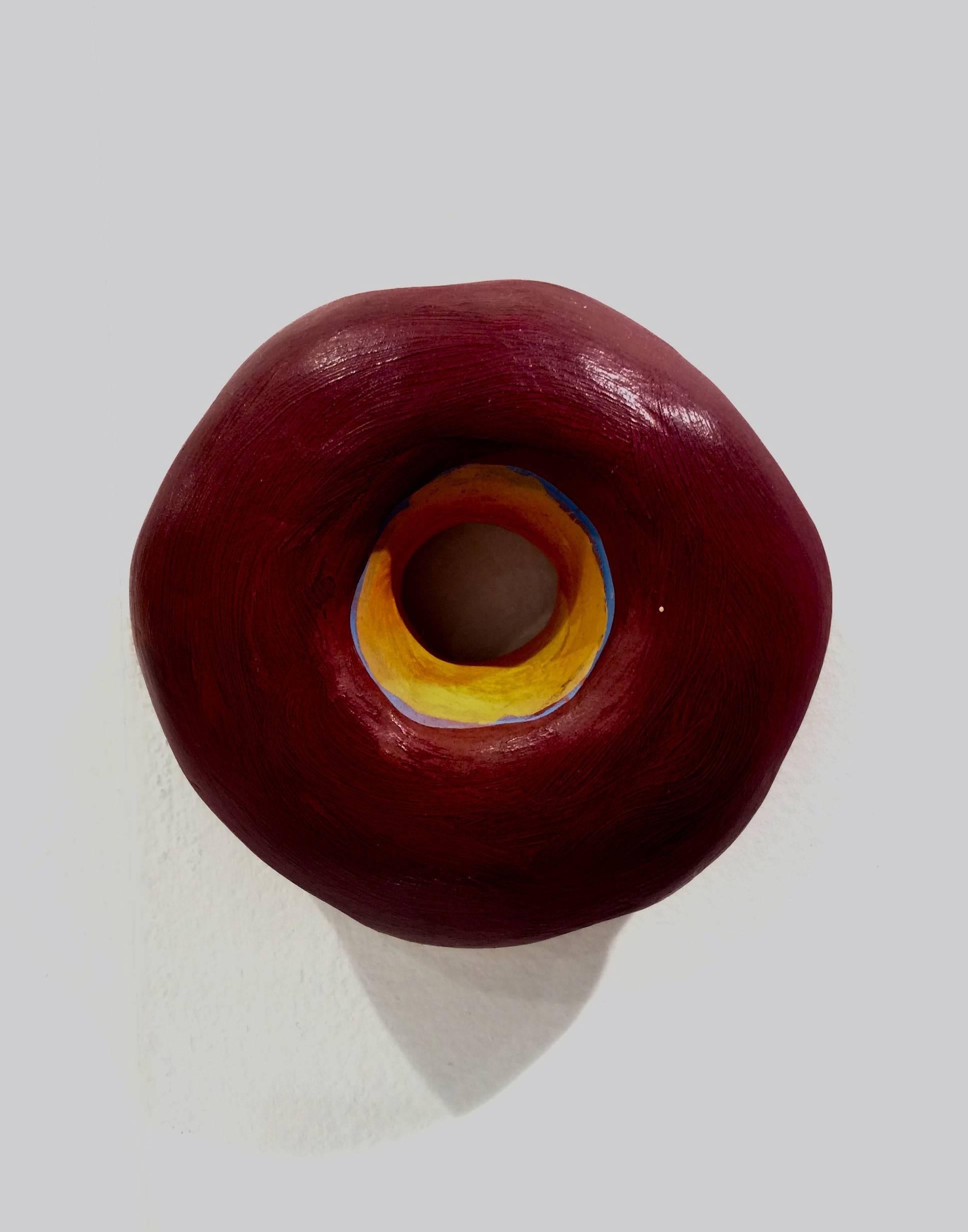 Barbara Fiore Still-Life Sculpture - Donut #29C