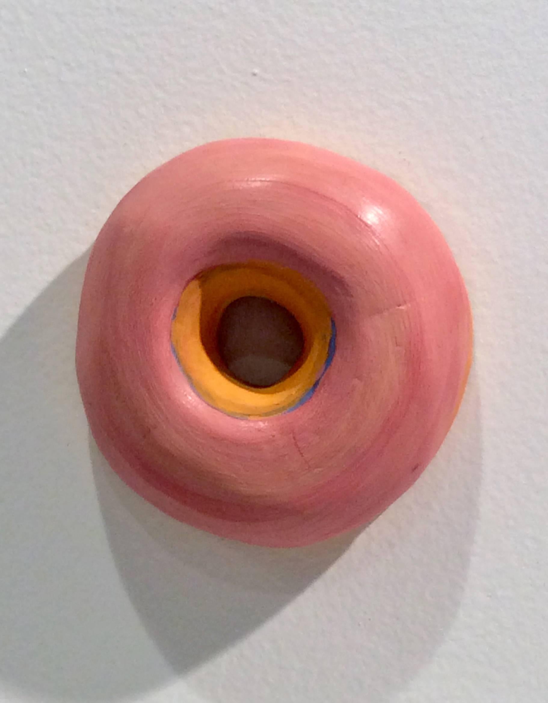 Barbara Fiore Still-Life Sculpture - Donut #3A