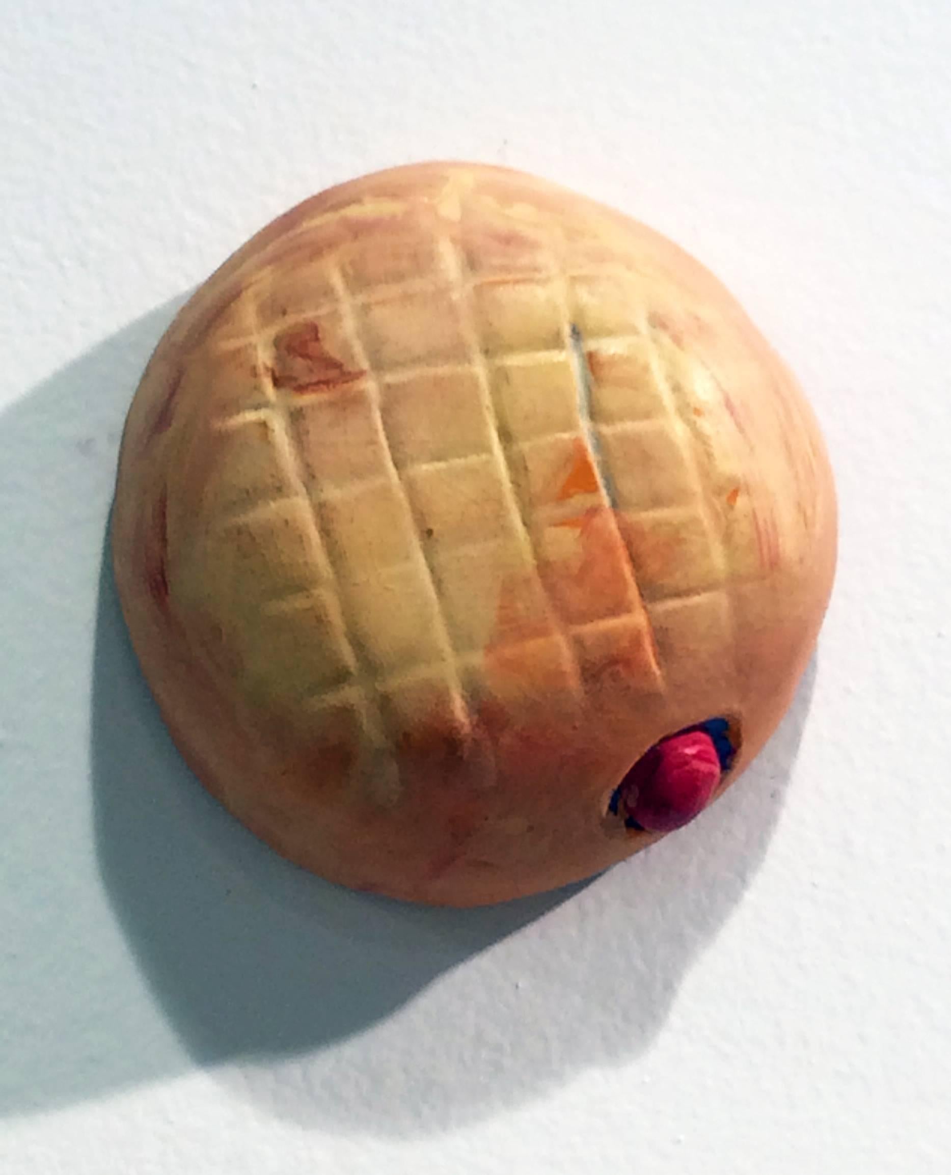 Barbara Fiore Still-Life Sculpture - Donut #20A