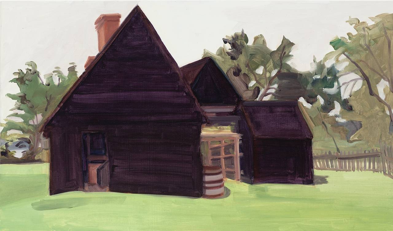 Black House in Shadow