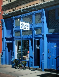 Moulin Bleu, gerahmt