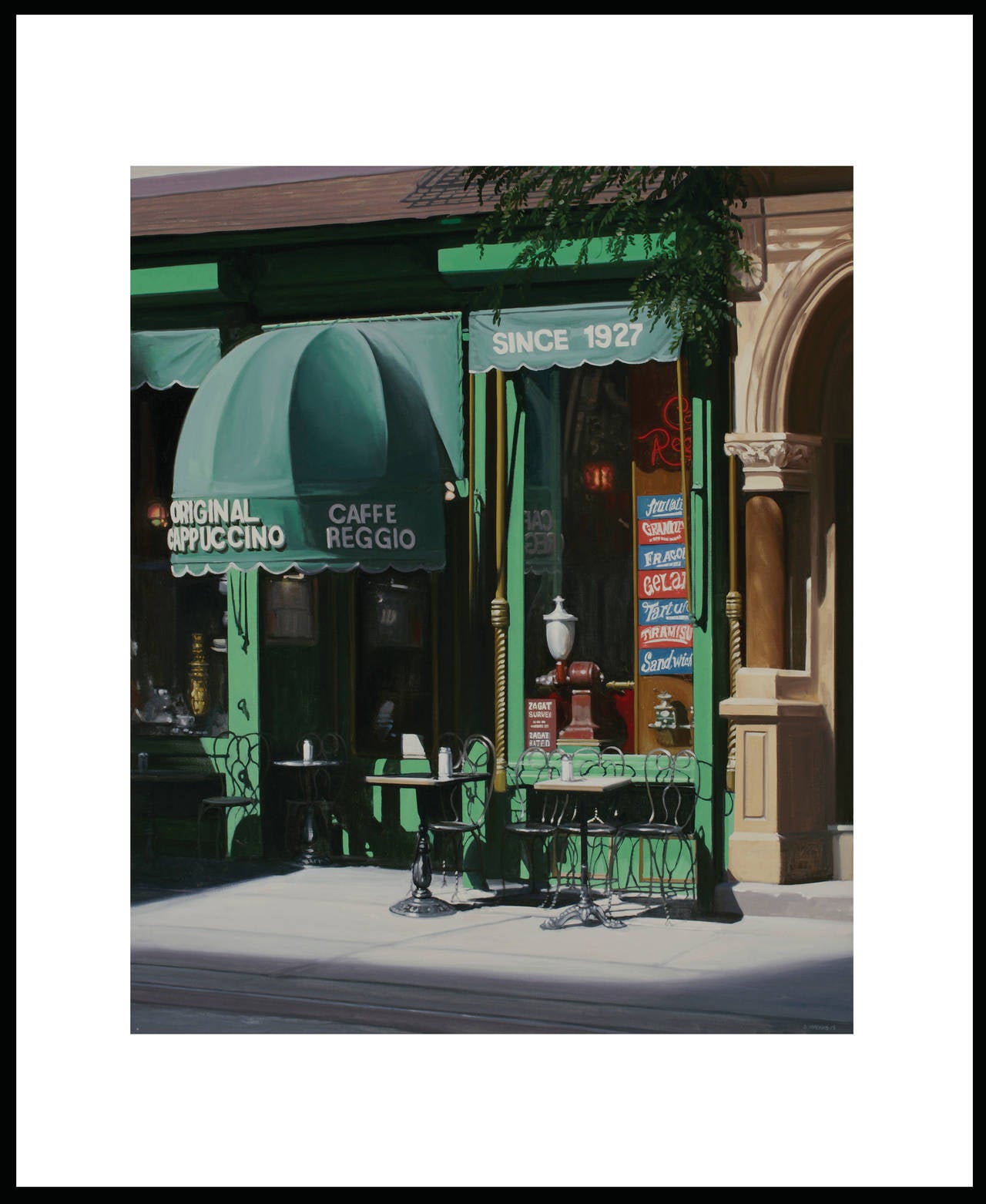 Stephen Magsig Print - Caffe Reggio