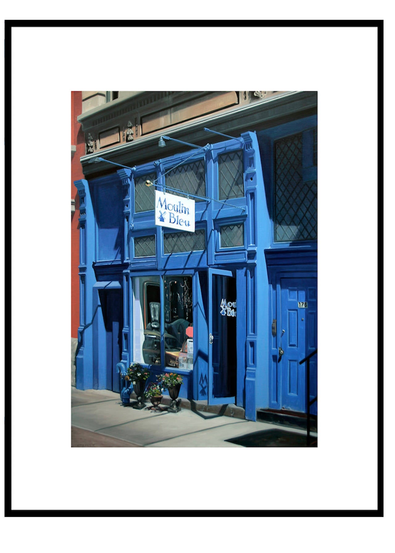 Stephen Magsig Landscape Print - Moulin Bleu