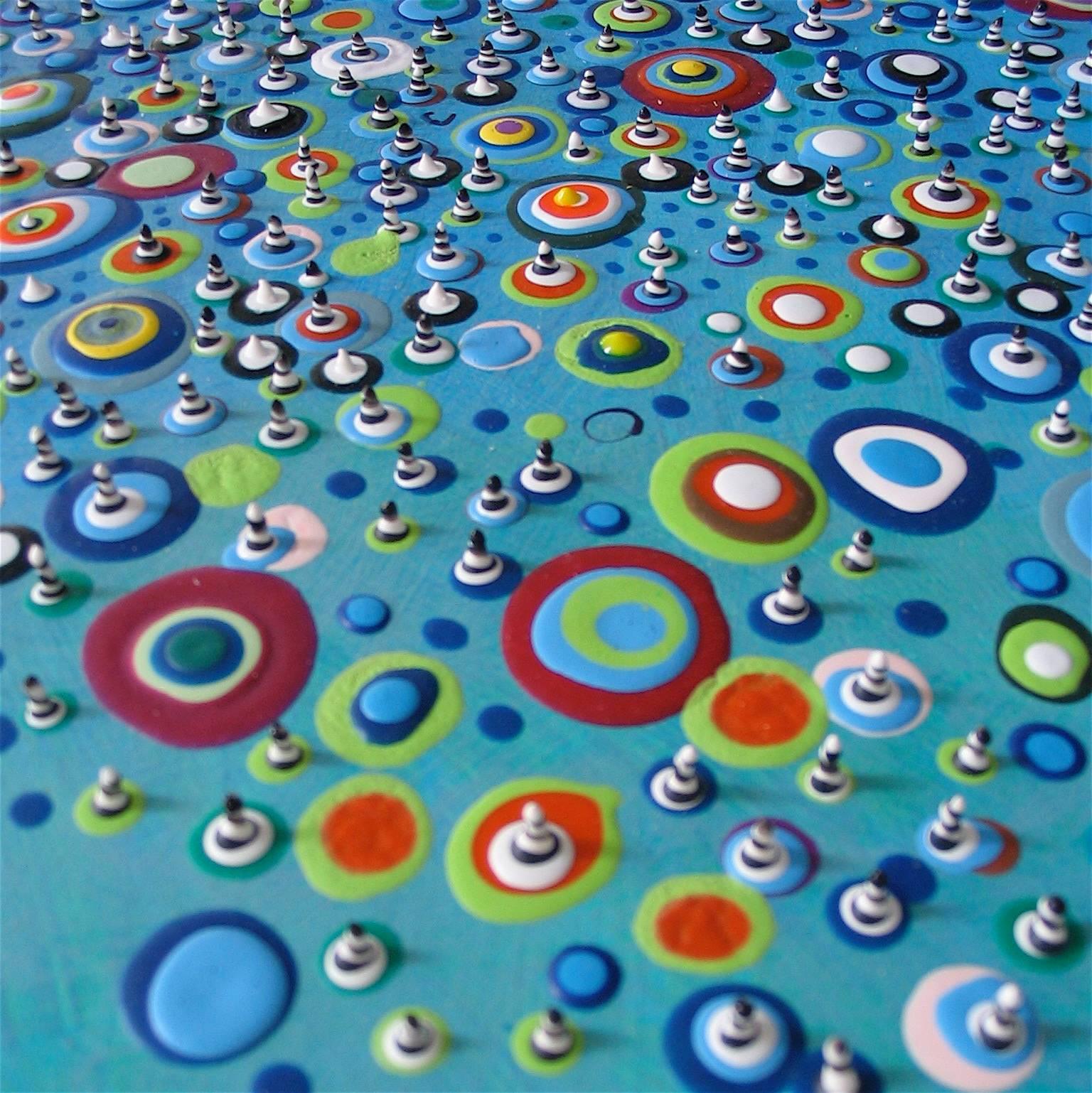 Bubbleliscious - Painting by Charlotte Smith
