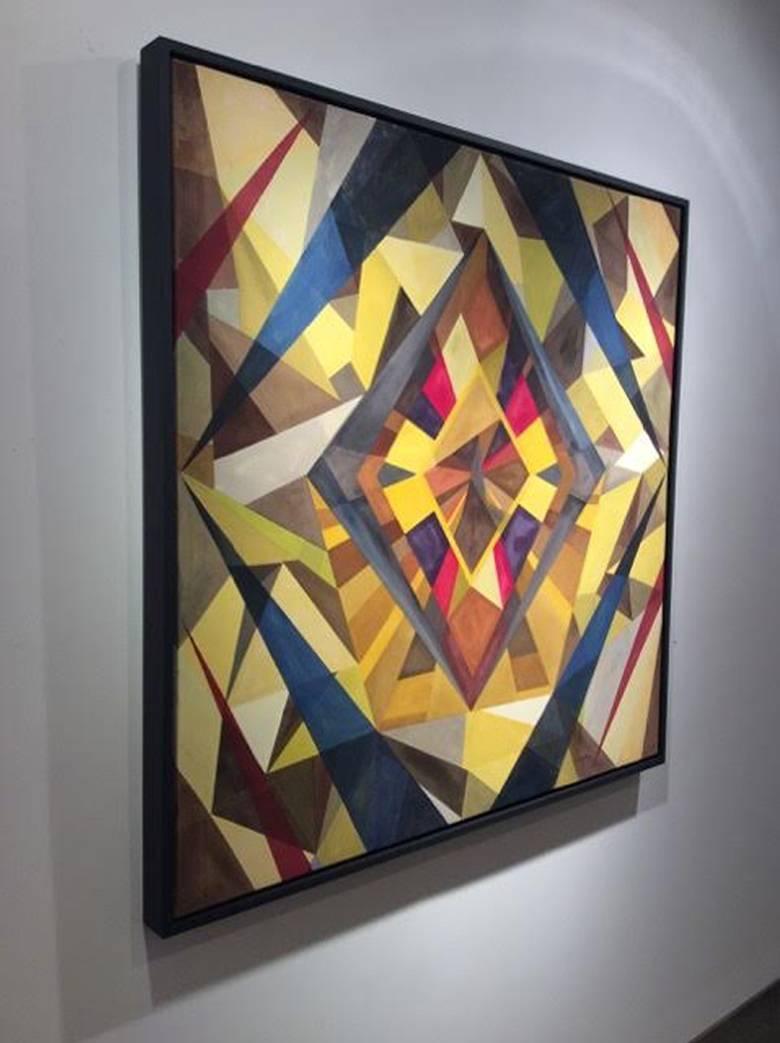 F-BYR-G11-16, Framed - Painting by Steven Kinder