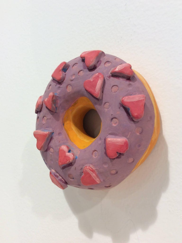 Barbara Fiore 21H, ceramic donut For Sale at 1stDibs