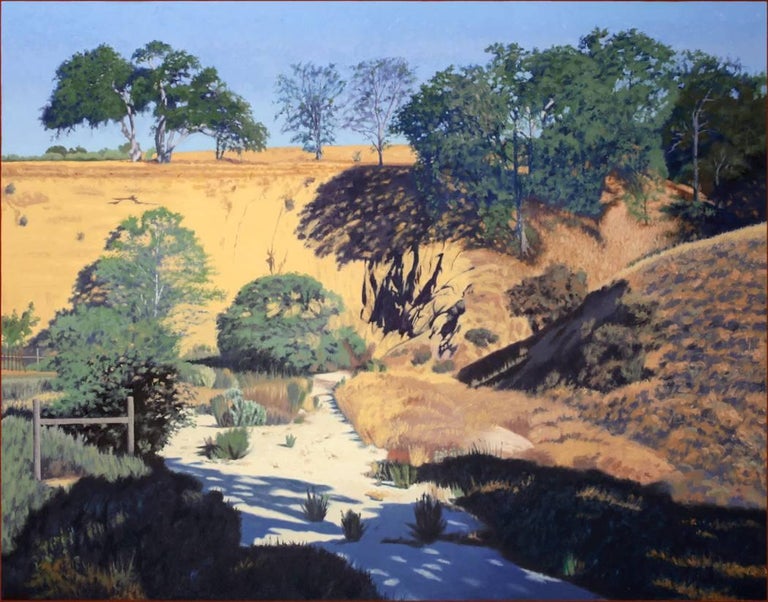 Bruce Everett Landscape Painting - Ranchito Canyon (San Miguel, CA) (framed)