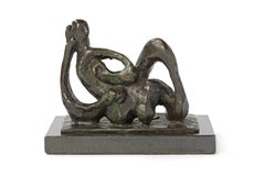 Jacques Lipchitz Bronze 1948 "Variation über das Thema von Hagar"