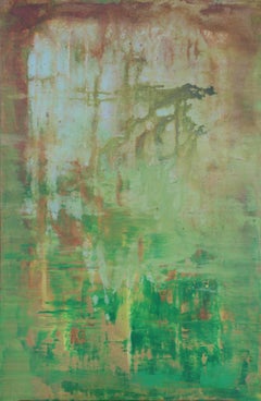 Peinture à l'acrylique sur panneau, sans titre, Udo Haderlein