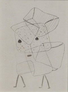 Paul Klee Etching "Beladene Kinder"