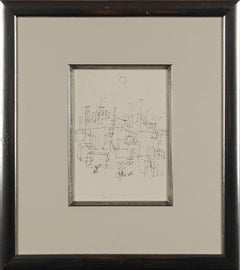 Paul Klee Etching "Stadt mit Wachttürmen"