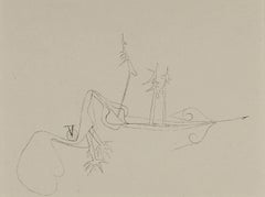 Paul Klee Etching "Verhexte Landschaft"