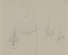 Paul Klee Etching "Quadrupula gracilis P.K."