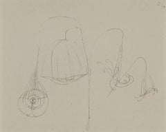Paul Klee Aguafuerte "Quadrupula gracilis P.K."
