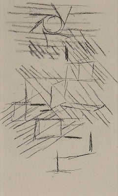 Gravure de Paul Klee « Sonne und Regen » (Sonne et Regen)