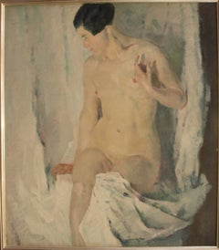 Constantin Gerhardinger, Ölgemälde „Frauen Akt“, 1925