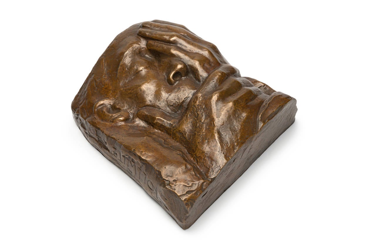 Klage um Ernst Barlach (Gedenkstätte für Ernst Barlach) – Sculpture von Käthe Kollwitz