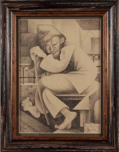 "Der eingeschlaffene Bettler" ( The Sleeping Beggar ) by Hans Brass, 1946