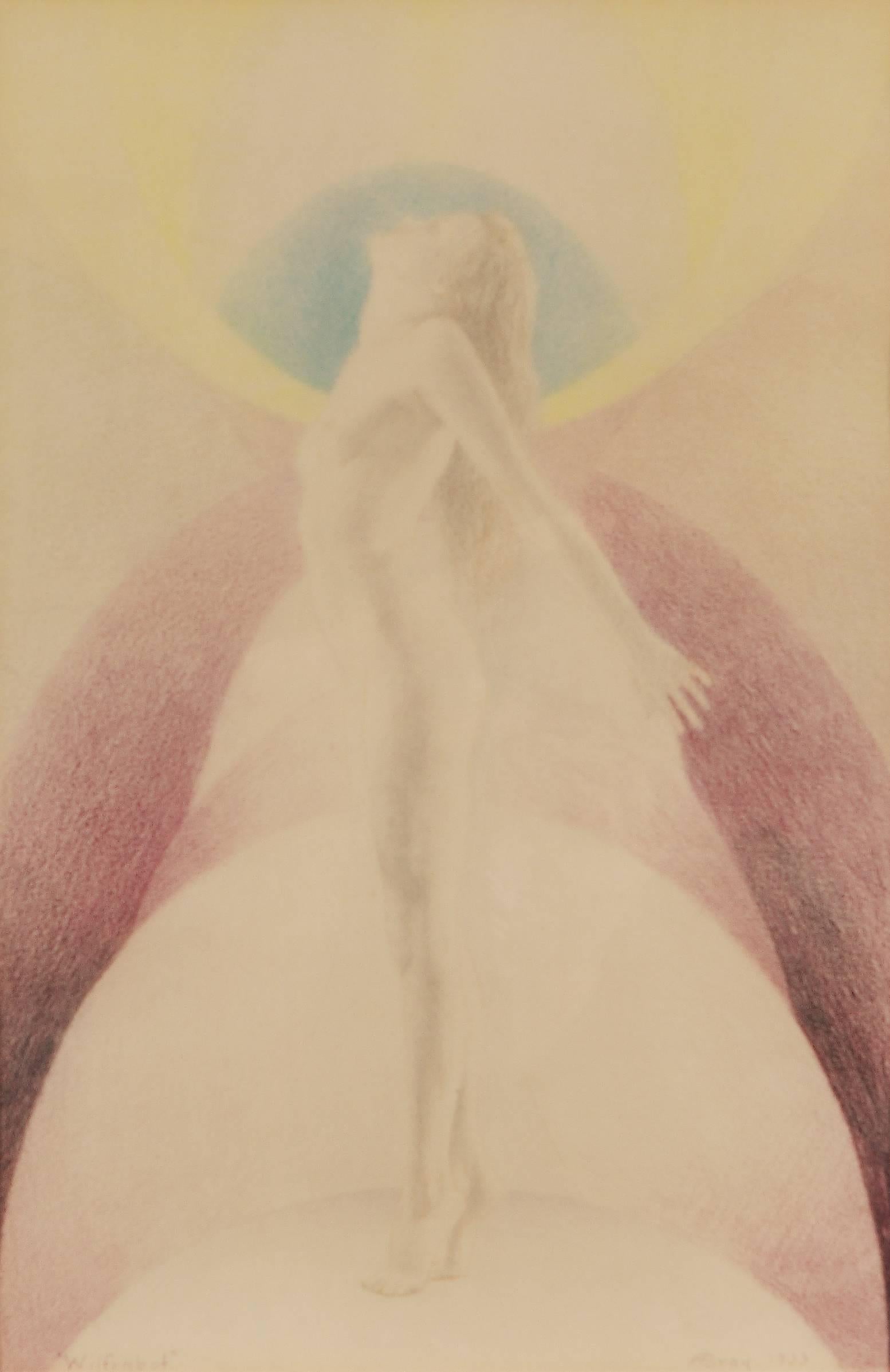 Pastell- und Bleistift auf Papier 1933 – Art von Unknown