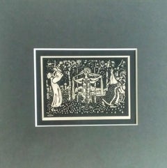 Heliogravure "The Birch Trees" 1909 by Wassily Kandinsky