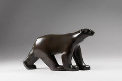 Antique François Pompon, Polar Bear, 1927