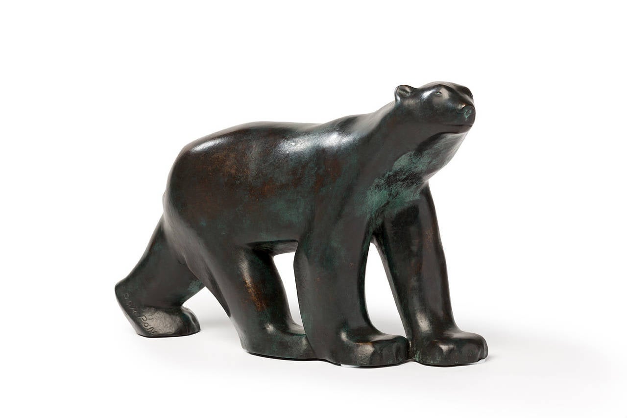 polar bear sculpture musee d'orsay