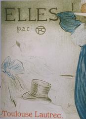 "Le Tub" from "Elles" Color Lithograph by Henri Toulouse Lautrec