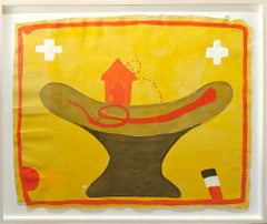 "Magic Man" Ouattara Watts, Modernist, Bright Color, Spiritual, West African