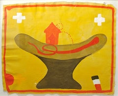 "Magic Man" Ouattara Watts, Modernist, Bright Color, Spiritual, West African