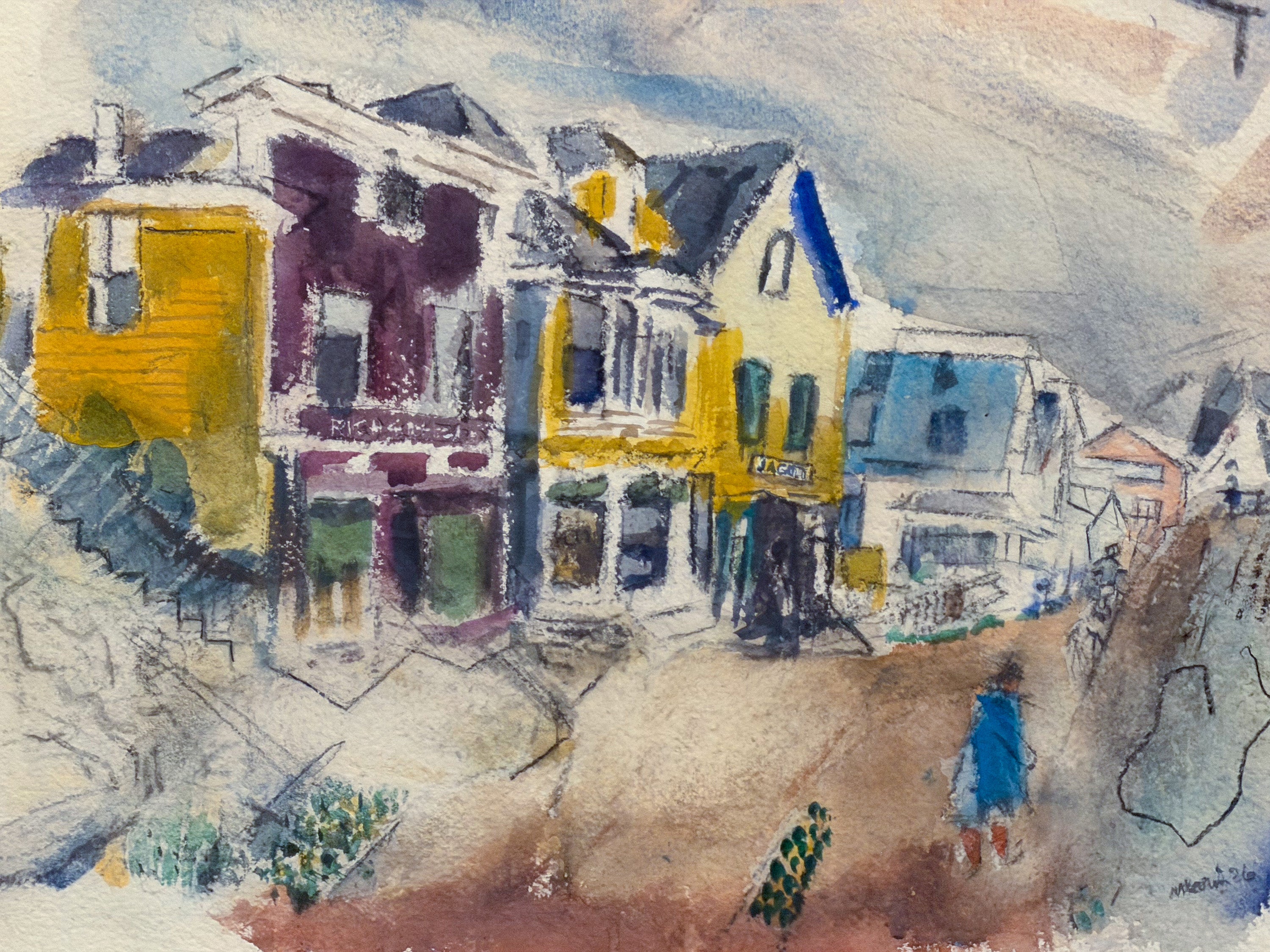 «Un pedacito de Stonington», John Marin, modernismo estadounidense, paisajes de Maine