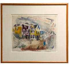 "A Bit of Stonington" John Marin, American Modernism, Maine Landscape