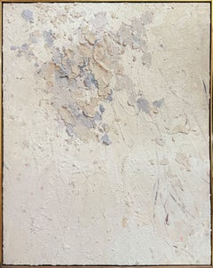 « White Shade of Pale » Sherron Francis, expressionniste abstrait, Color Field