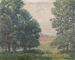 "Woodstock Landscape" Albert Heckman, WPA, American Modernist, New York State