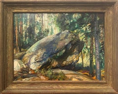 "Jenny Lake, Wyoming" Charles Shepard Chapman, Woods, Forest, American, Nature