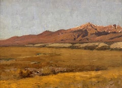 "The Springs, Idaho" De Cost Smith, Western Landscape, Plains, Mountains, Sky