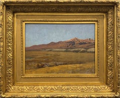 "The Springs, Idaho" De Cost Smith, Western Landscape, Plains, Mountains, Sky